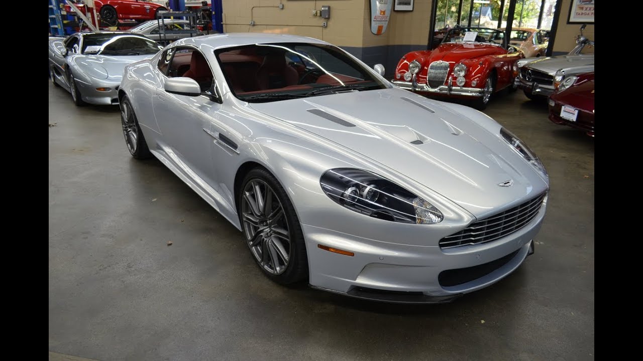 2009 Aston Martin DBS Coupe 6 speed Lightning Silver Autosport Designs