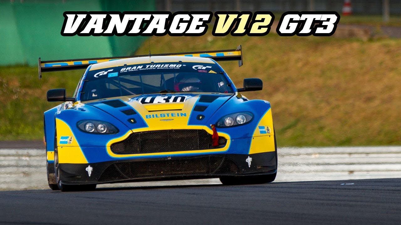 2012 Aston Martin V12 Vantage GT3 – LOUD open exhaust (2019 Nürburgring)