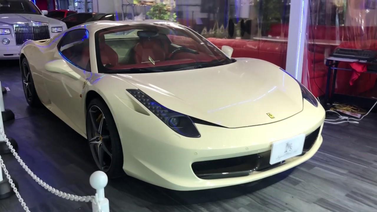 在庫情報2012yフェラーリ 458スパイダー リフティング付き・フルカーボン・LEDハンドル（株）IWS