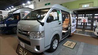 【大阪ｷｬﾝﾋﾟﾝｸﾞｶｰｼｮｰ 2019】トヨタ ハイエース バン（HIACE）プラス LV+1 スーペリア（Place LV+1 Superior）バンコンバージョンの紹介