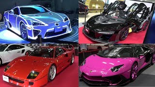 【東京モーターショー2019】TOKYO MOTOR SHOW 2019 Ferrari F40 ＆ F50 McLaren Senna  Lamborghini Aventador SV ＆SVJ