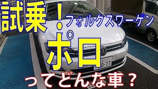 フォルクスワーゲン新型ポロ 試乗してきました大きくなって３ナンバー2019VW NEW POLO