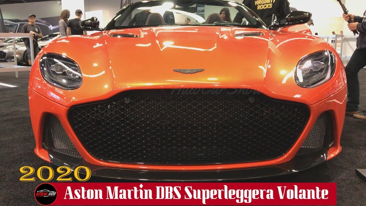 2020 Aston Martin DBS Superleggera Volante Exterior and Interior Walkaround – Auto Show