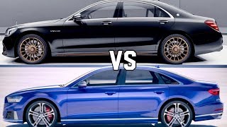2020 Audi S8 vs Mercedes-AMG S63 - Which One Would You Buy?