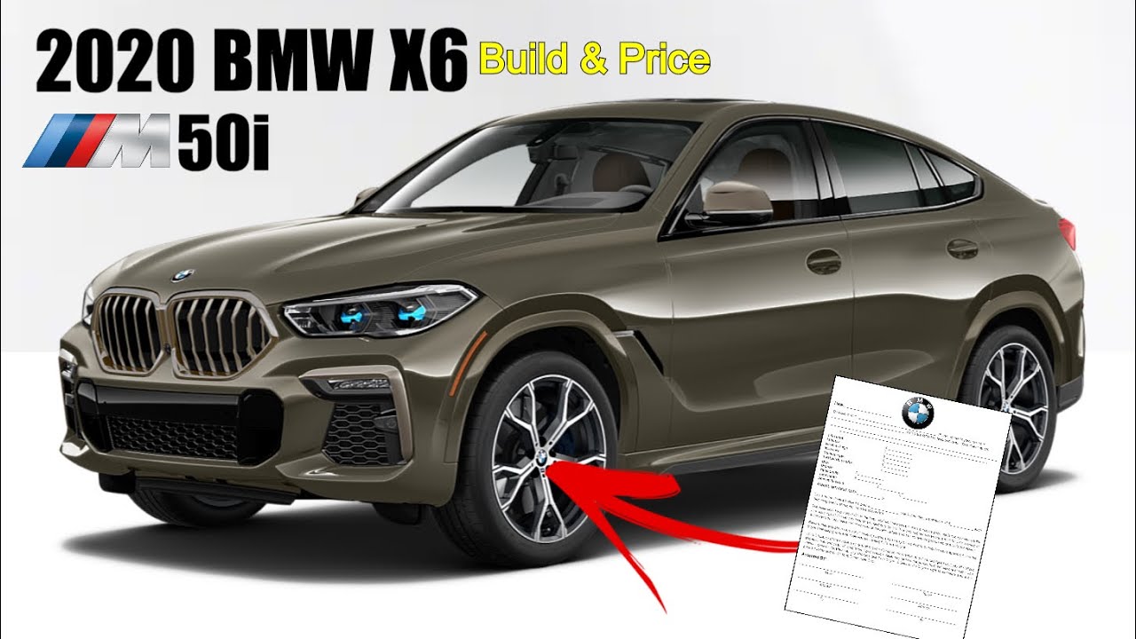 2020 BMW X6 M50i xDrive Manhattan Green Metallic | Options & Pricing