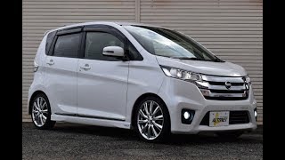 平成26年 日産 デイズ【ハイウェイスターGターボ】レオニス16インチAW RS☆R車高調 コーリンLEDテール 純正SDナビ・TV アラウンドビューモニター オートネット 新潟 中古車情報