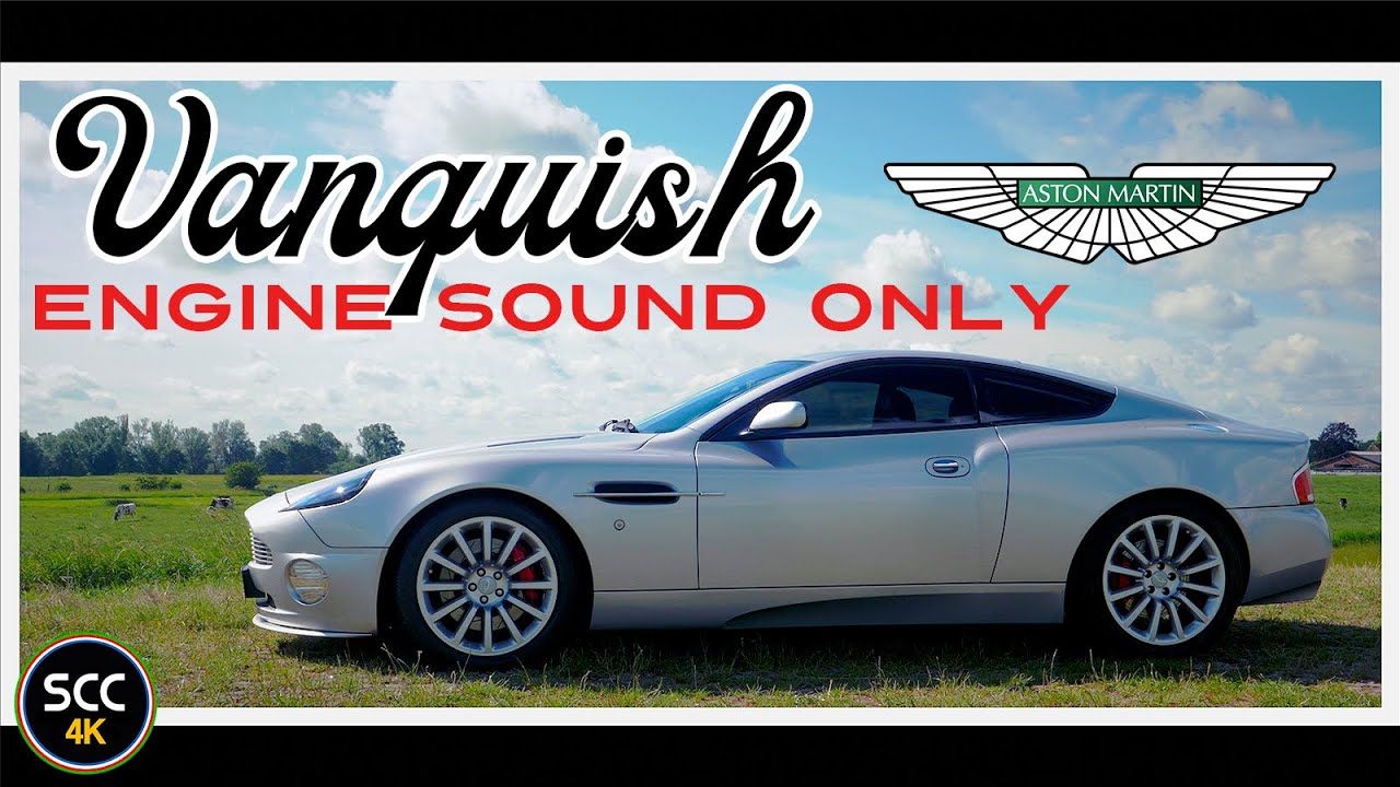 4K – SIGHTS AND SOUNDS OF THE ASTON MARTIN VANQUISH – Drive in top gear | V12 engine sound | SCC TV