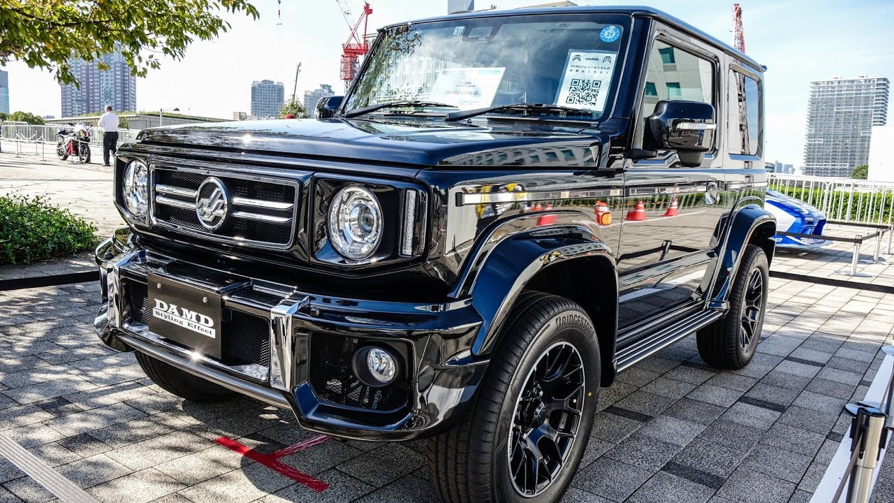 (4K)DAMD SUZUKI JIMNY SIERRA littleG ジムニーシエラ DAMDカスタム – TOKYO MOTOR SHOW 2019