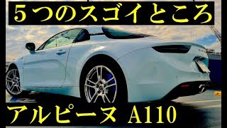 アルピーヌA110の５つのスゴイところ