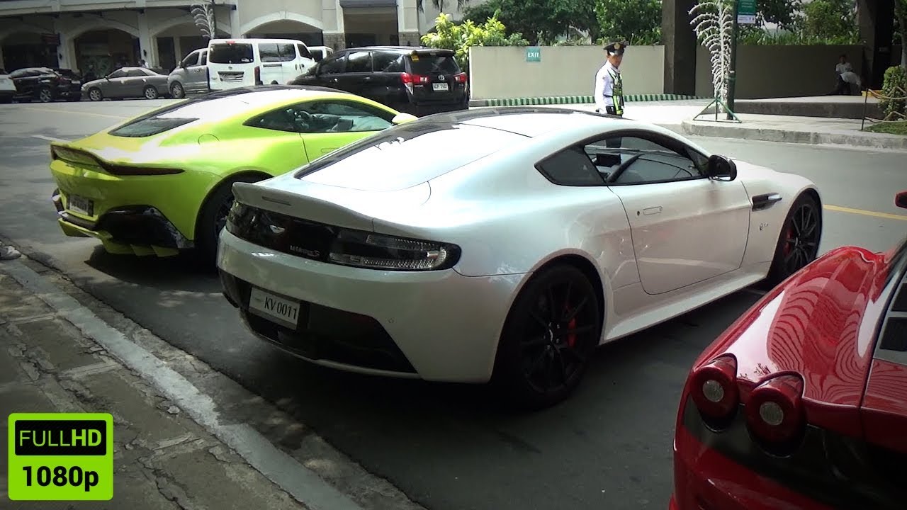 ASTON MARTIN VANTAGE – LOUD v12, not so loud AMG V8 plus many more