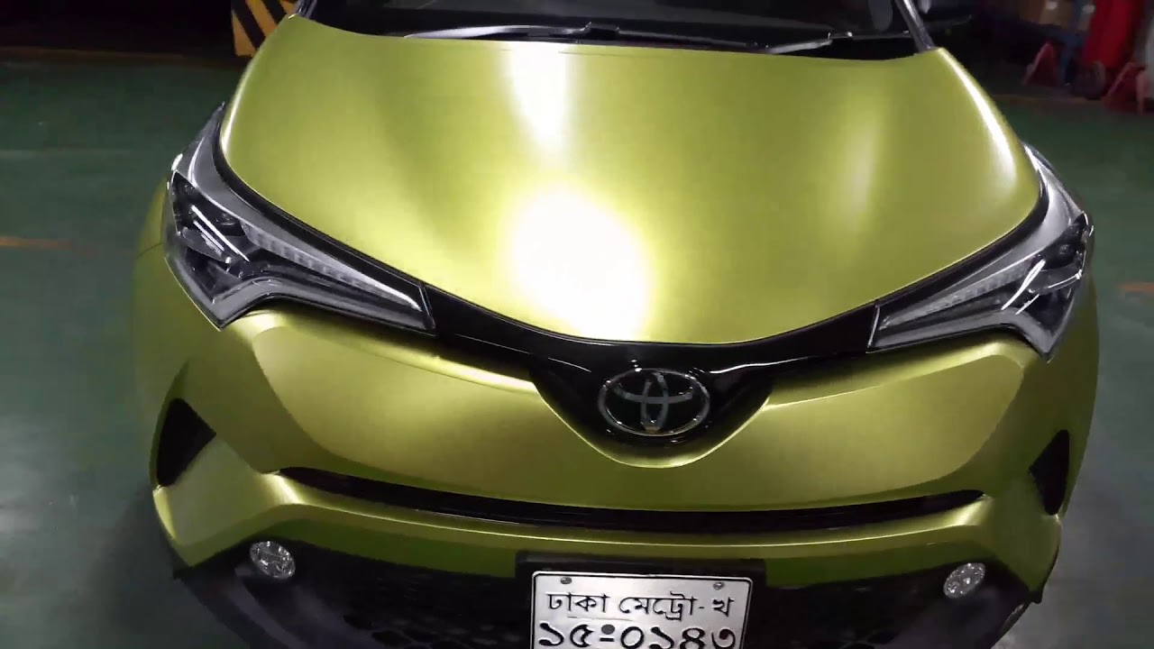 After Wrapped Toyota C-HR SUV