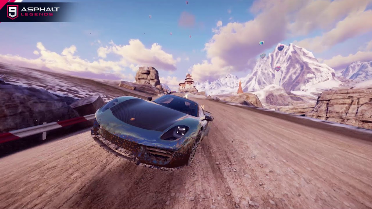 Asphalt 9 Legends 2019.11.24_Himalayas – Porsche 918 Spyder – 2 Lap MP LL Win (TD)