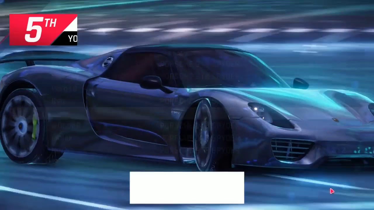 Asphalt 9 Legends Porsche 918 Spyder