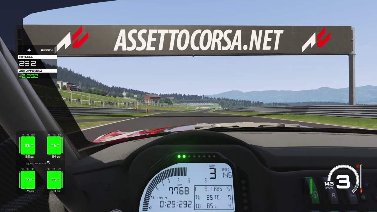 Assetto Corsa: BMW Z4 GT3 @ Red Bull Ring - 1:30.038