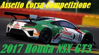 Assetto Corsa Competizione 2017 Honda NSX GT3 Circuit Paul Ricard Gameplay