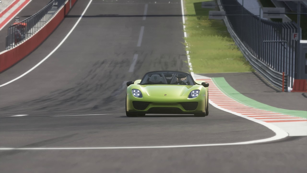 Assetto Corsa Porsche 918 Weissach Roadster | Circuito Pruebas Red Bull Ring CamTool 2