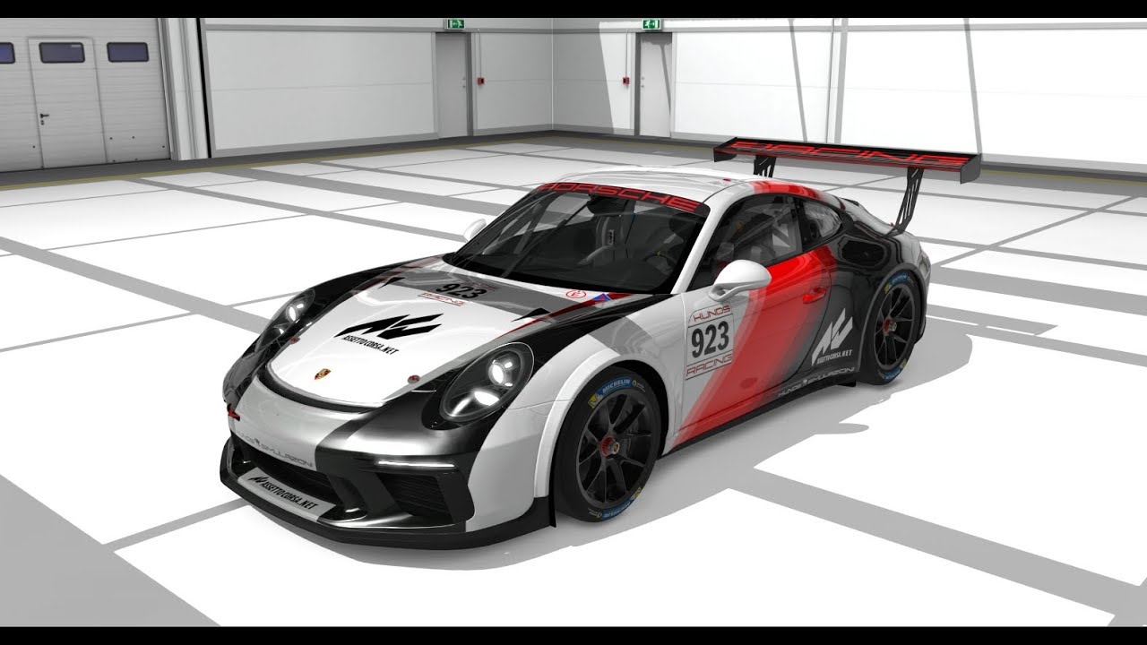 Assetto Corsa VR   SRS   Donington   Porche 911 GT3 CUP Race start  and battle with Alexandru Negut