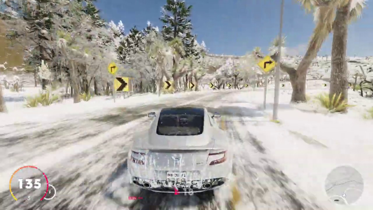 Aston Martin Vanquish – The Crew 2 (Snowy Road)