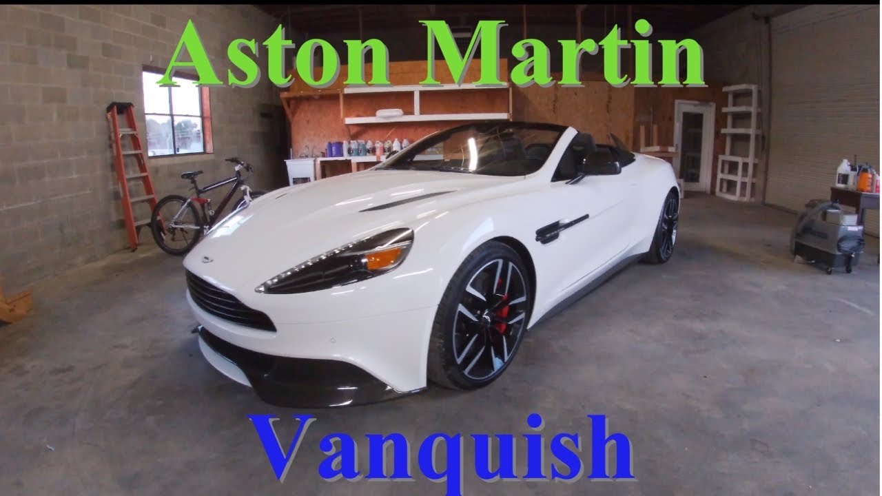 Aston Martin Vanquish Wash & Wax Tomorrow (part 1)