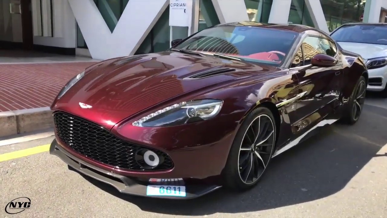 Aston Martin Vanquish Zagato, DB11, DB4 in Monaco