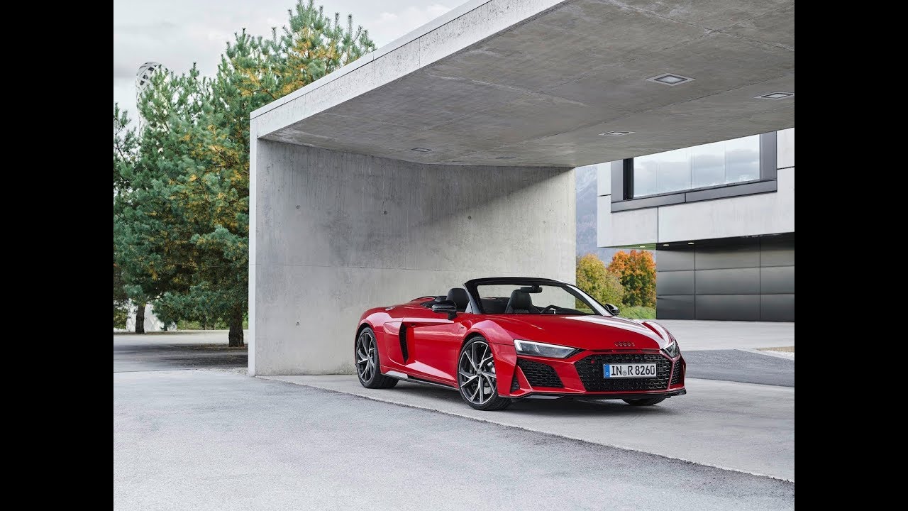 Audi R8 V10 RWD Coupe and Spyder 2019 Slideshow