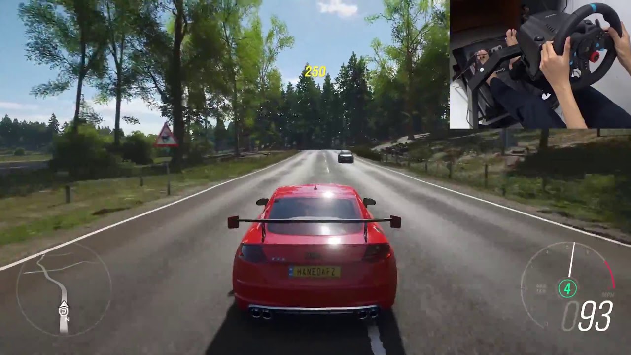 Audi TT Coupe   Forza Horizon 4 Logitech g29 gameplay