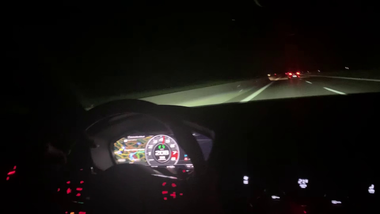 Audi TT RS – 297km/h on the German Autobahn