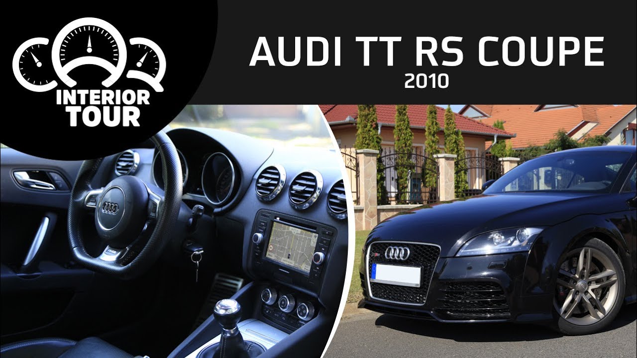 Audi TT RS Coupe – 2010 interior review