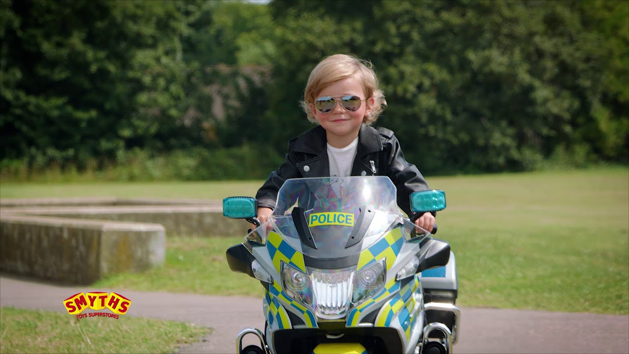 Audi TT and Police Motorcycle Electric Ride Ons @ Smyths Toys