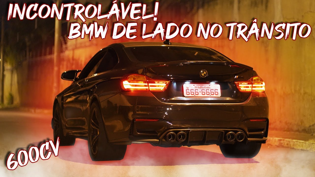 BMW DE ARRANCADA 600CV DE LADO IMPOSSÍVEL ANDAR RETO! BMW M4 O CARRO MAIS DIVERTIDO QUE JÁ DIRIGI