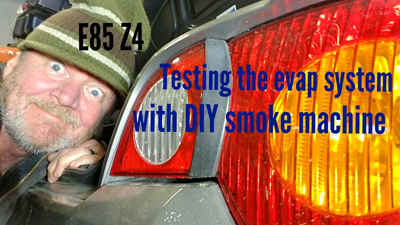 BMW E85 Z4 Smoking the smog Turkey. Evap system smoke tests.