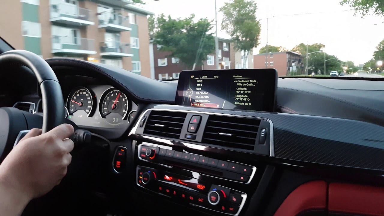 BMW M4 2018 "PULL PADDLE SHIFT" SOUND