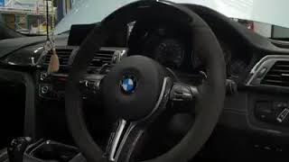 BMW M4 F82 Competition performance pack install
