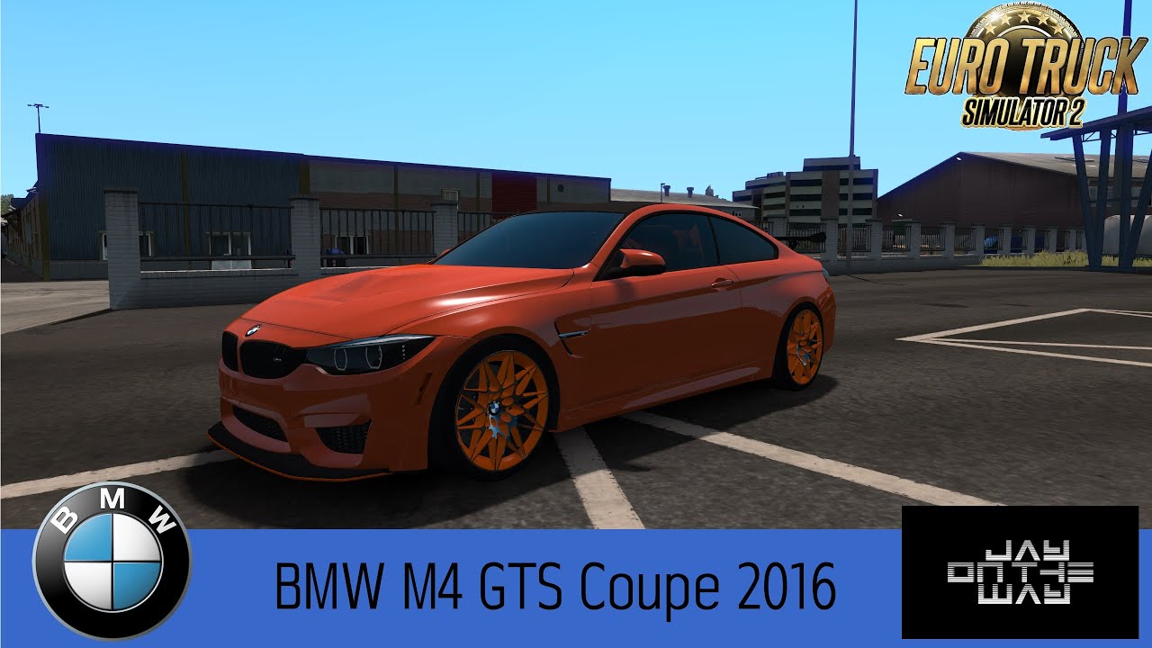BMW M4 GTS Coupe 2016 версия 1.1 для Eurotruck Simulator 2