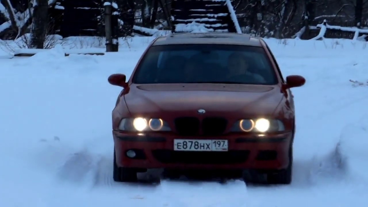 BMW M5 E39 — Winter Drift | Зимний дрифт на БМВ М5 Е39 | Перезалив видео 2012 года