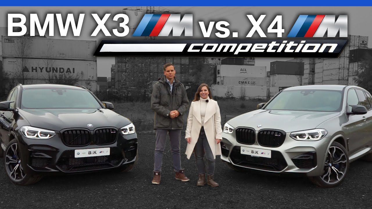 BMW X3 M Competition vs. X4 M Competition – Technik, Design, Sound, Ausstattung | Vergleich