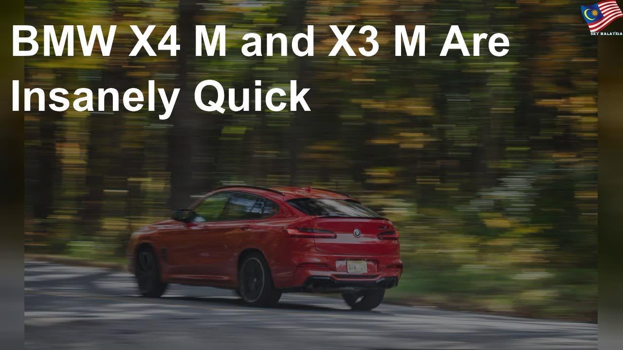 BMW X4 M and X3 M Are Insanely Quick