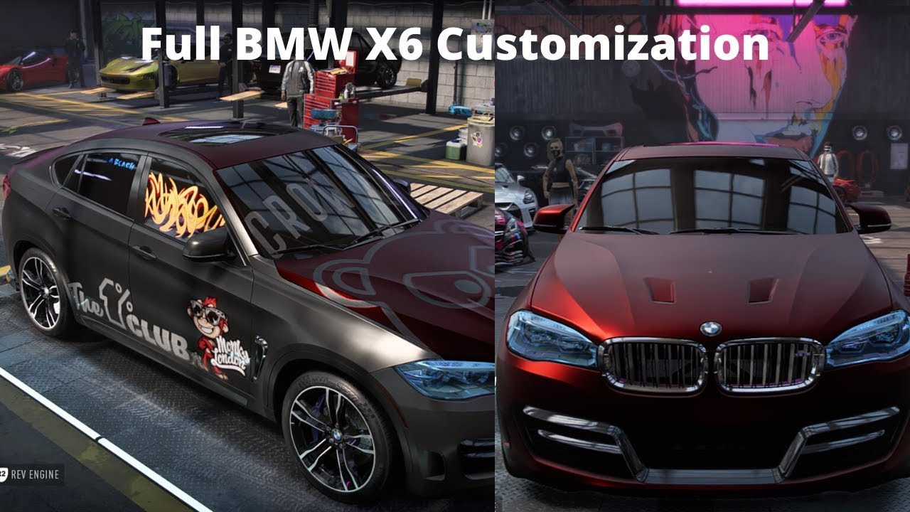 BMW X6 M’16 Full Customization and Build Need For Speed Heat