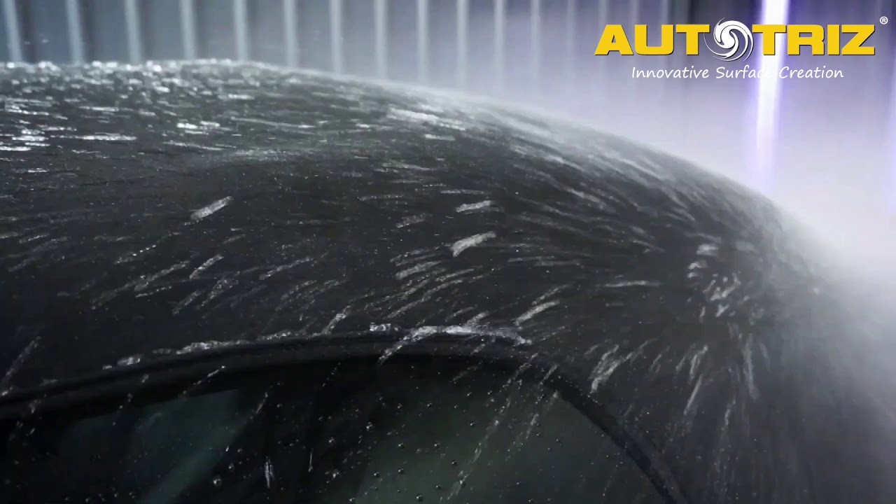 BMW Z4 CABRIO HYDROPHOBIC EFFECT