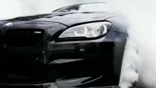 BMW m4 massive burn out