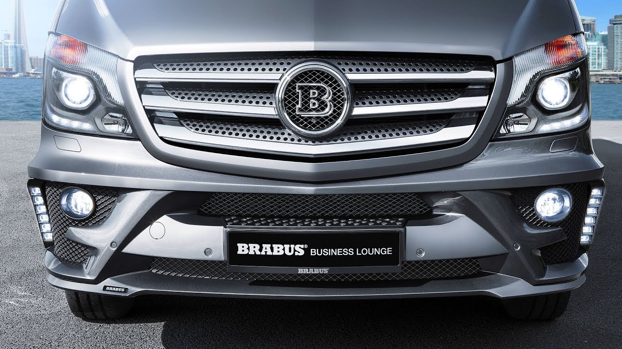 BRABUS Business Lounge based on the Mercedes-Benz Sprinter – mobile luxury office