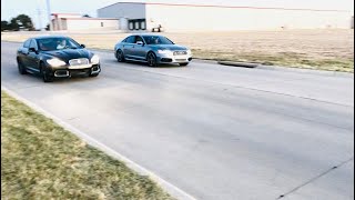 Bmw e39 ///M5 vs Jaguar XFR vs Audi S6 APR Stage 1