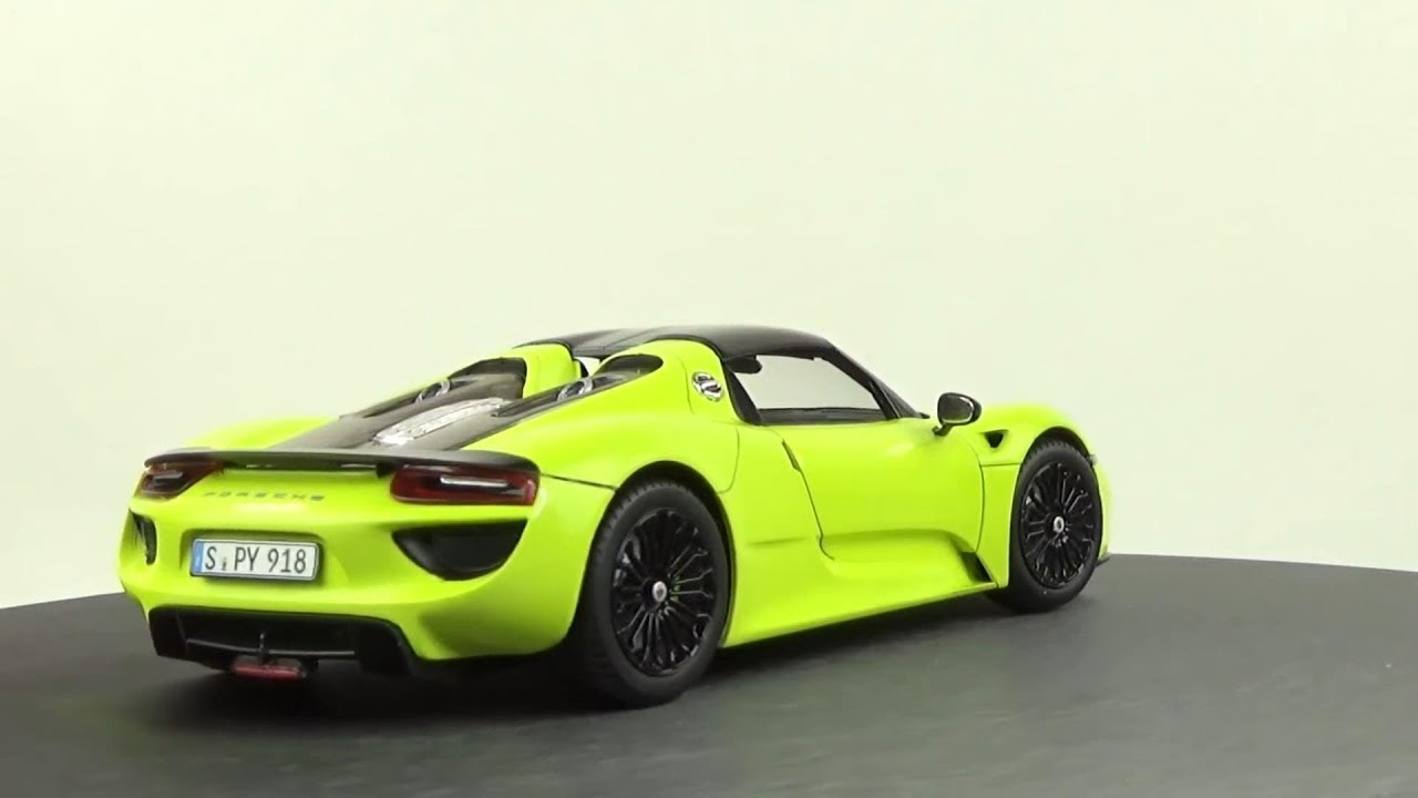 Building Porsche 918 Spyder – Super Car