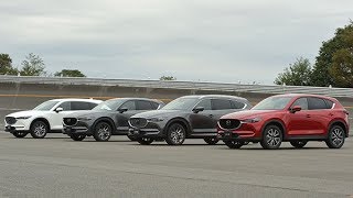 マツダ新型「CX-5」と新型「CX-8」の違いとは？　同じ顔だけど、中身は大きく違うSUV