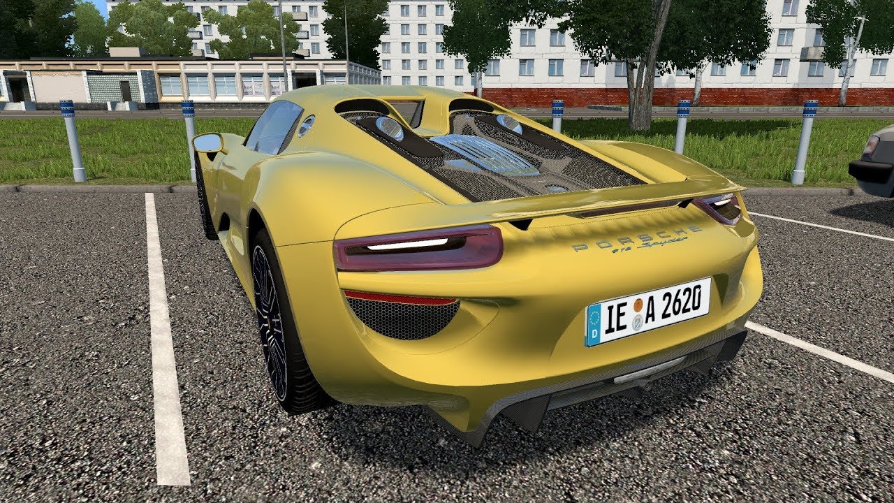 City Car Driving 1.5.8 | Porsche 918 Spyder free RIDE [1080p] + DOWNLOAD-LINK