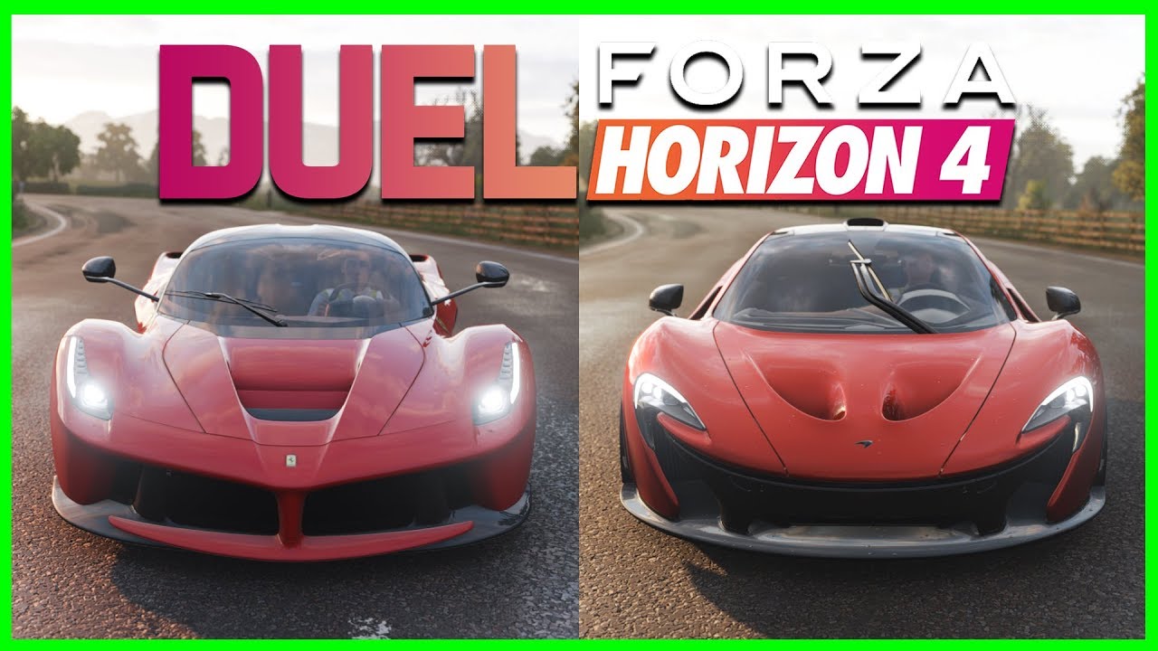 DUEL FH4 – FERRARI LAFERRARI VS MCLAREN P1