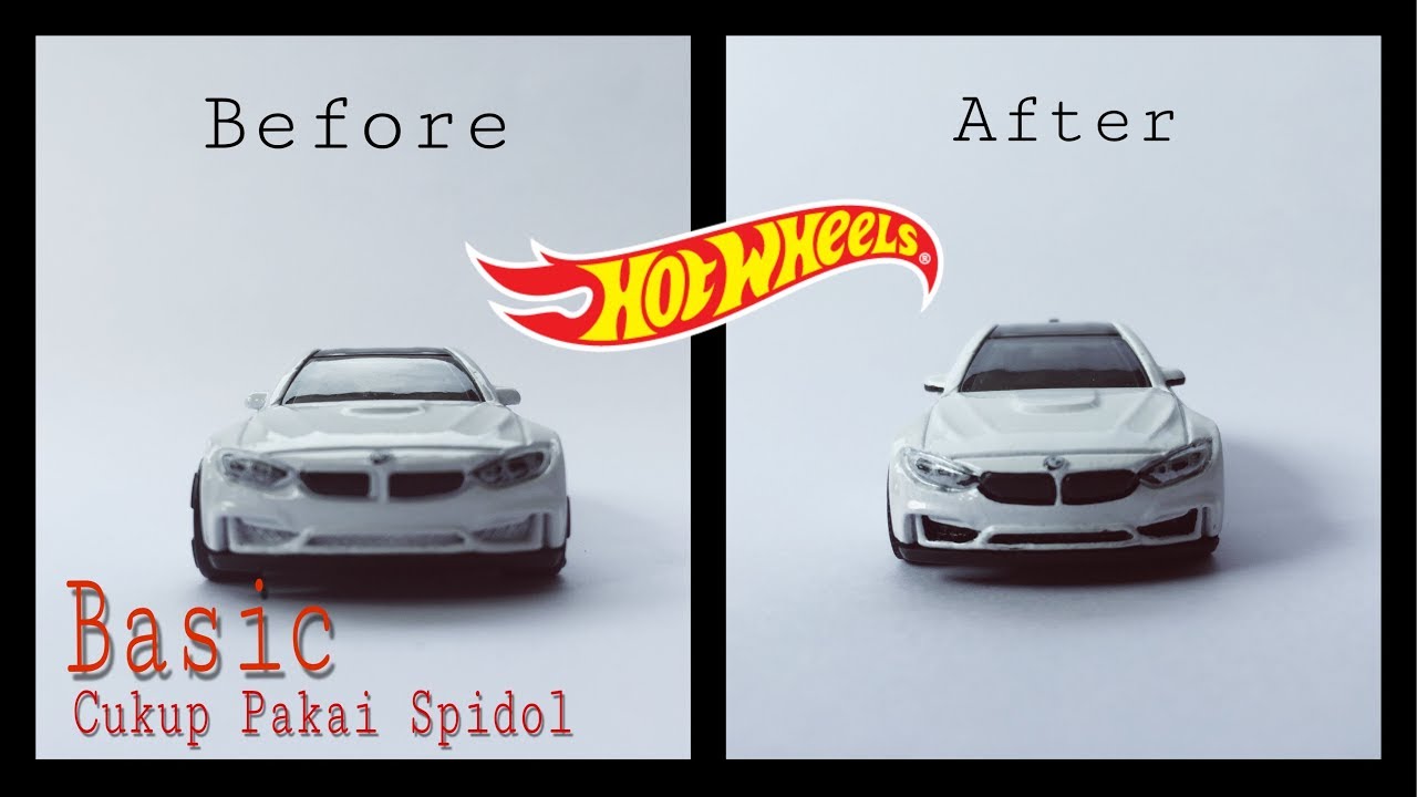 Detailing Hotwheels : BMW M4 - (Basic Detailing pakai spidol)