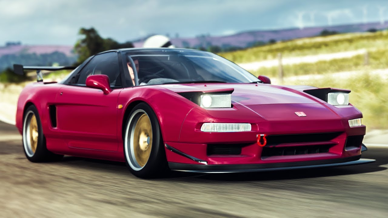 Driving Hojo’s Honda NSX From Initial D Forza Horizon 4