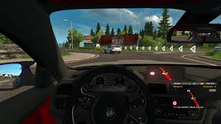 ETS 2 l BMW M4 rany ride through scandinavian forests