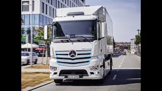 メルセデスベンツのEVトラック、実証テストで航続や動力性能を確認　2021年から量産へ